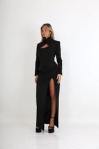 שמלת מחוך מחטבת 3 חלקים | SLUXE